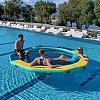 Nafukovací kruhový DOCK RIDEWAVE se síťovým středem průměr 305 cm