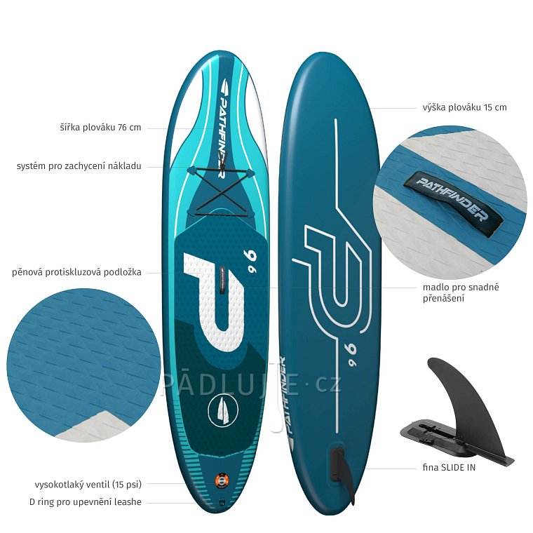 Paddleboard PATHFINDER LITE 9'6 - nafukovací