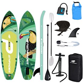 Paddleboard PATHFINDER TOUCAN LEAF 10'2 - nafukovací