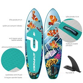 Paddleboard PATHFINDER MARINE CLOWN 10'2 - nafukovací