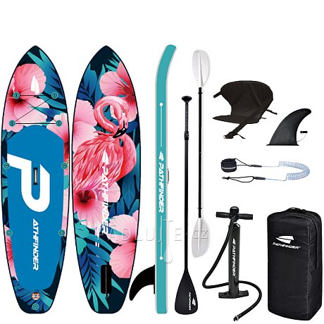 Paddleboard PATHFINDER FLAMIGO BLUE 10'2 - nafukovací