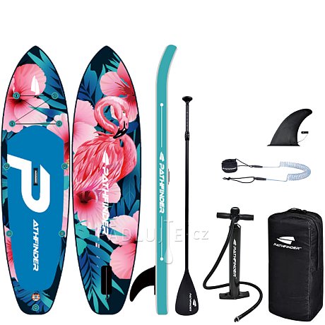 Paddleboard PATHFINDER FLAMIGO BLUE 10'2 - nafukovací