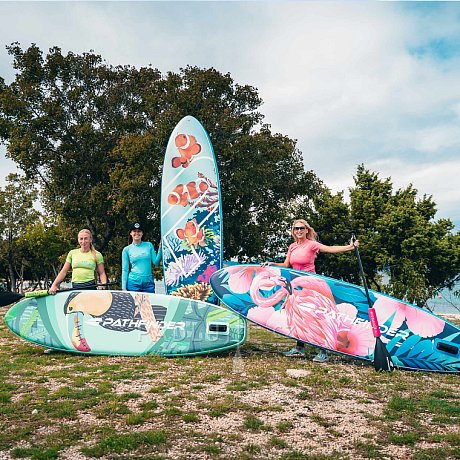 Paddleboard PATHFINDER FLAMIGO BLUE 10'2 - nafukovací