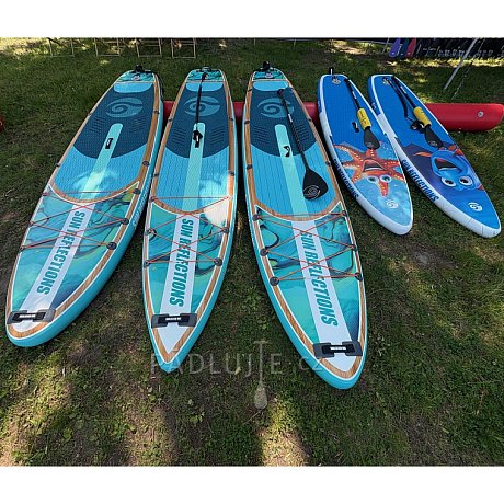 Paddleboard SUN REFLECTIONS 8'2''  blue - nafukovací