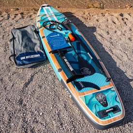 Paddleboard SUN REFLECTIONS M 10'8'' MINICOMBO Ocean mirage - nafukovací