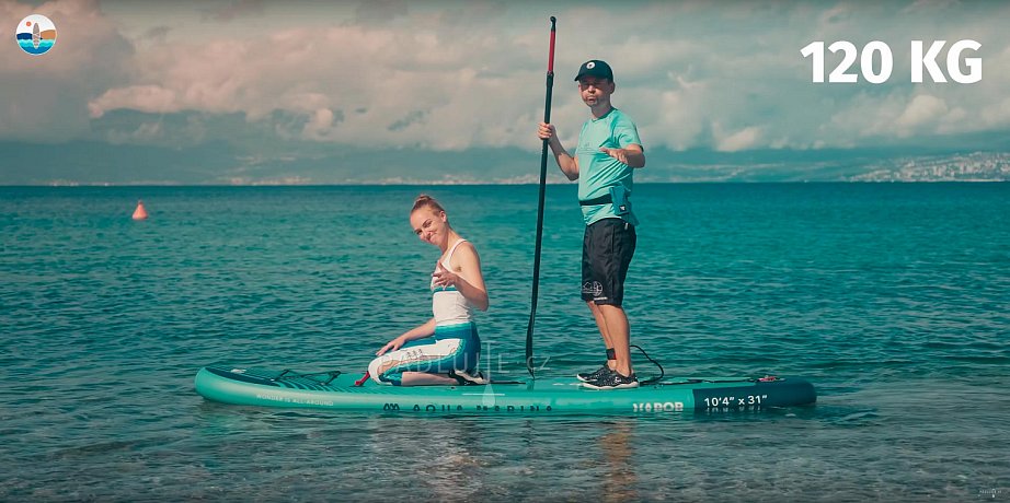 AQUA MARINA VAPOR 10'4 , FUSION 10'10 BLUE - Rodinná sada nafukovacích paddleboardů