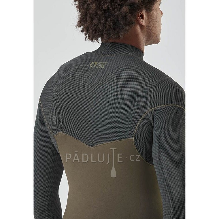 Neopren pánský PICTURE Flexskin 3/2 FZ DARK ARMY GREEN pro sportovní pádlování