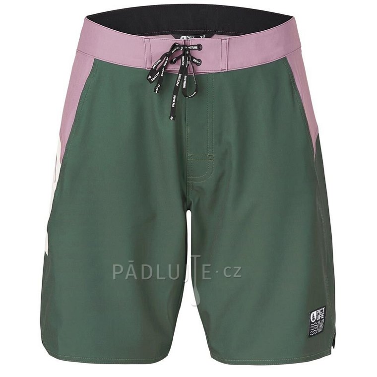 Kraťasy pánské boardshort PICTURE Journy 19 DARKEST SPRUCE
