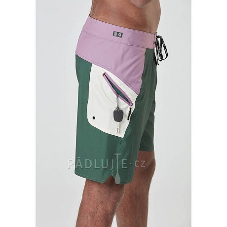 Kraťasy pánské boardshort PICTURE Journy 19 DARKEST SPRUCE