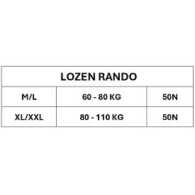 Záchranná plovací vesta LOZEN Rando šedá
