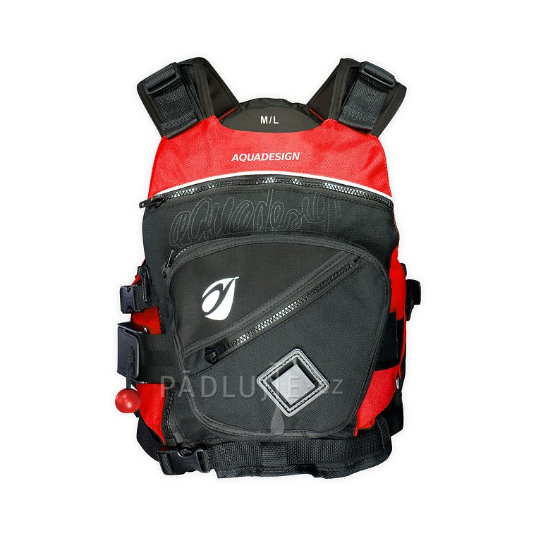 Záchranná plovací vesta Aquadesign Upano Red/Black