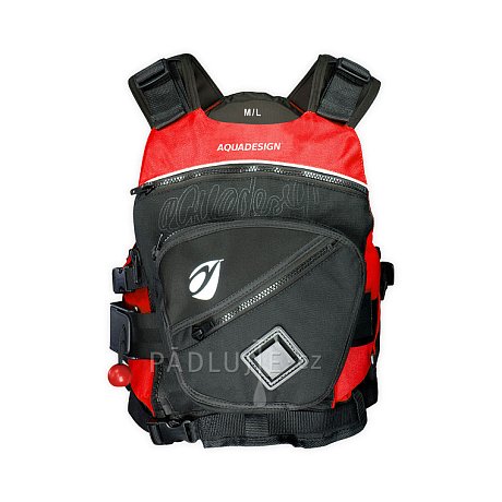 Záchranná plovací vesta Aquadesign Upano Red/Black