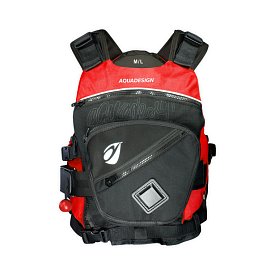 Záchranná plovací vesta Aquadesign Upano Red/Black