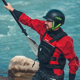 Záchranná plovací vesta Aquadesign Upano Red/Black