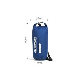 Vodotěsný vak RESTUBE 20l modrý pro paddleboard