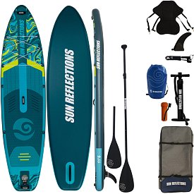 Paddleboard  SUN REFLECTIONS XXL 11'6'' COMBO Emerald drift - nafukovací