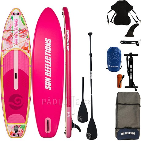 Paddleboard SUN REFLECTIONS XXL 11'6'' COMBO Soft blush - nafukovací