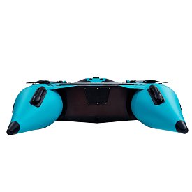 Člun GLADIATOR CLASSIC C330AD black turquoise - nafukovací člun s vysokotlakou podlahou