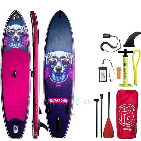 Paddleboard iBOARD 11' DOG, CAT - rodinná sada Pejsek a Kočička