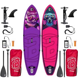 Paddleboard iBOARD 11' DOG, CAT - rodinná sada Pejsek a Kočička
