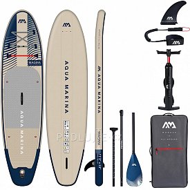 Paddleboard AQUA MARINA MAGMA 11'2 s karbon pádlem - nafukovací POUŽITÉ ZBOŽÍ
