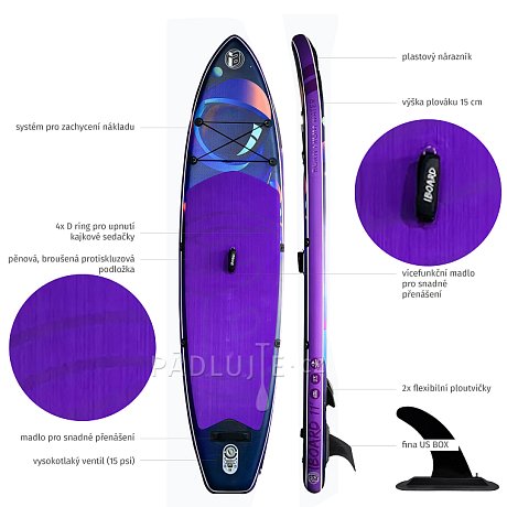 Paddleboard iBOARD 11' ASTRONAUT - nafukovací