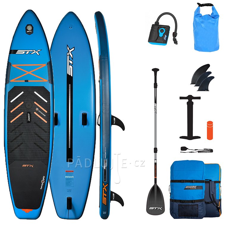Paddleboard STX HYBRID CRUISER HYBRID FAMILY TEAL/ORANGE - nafukovací