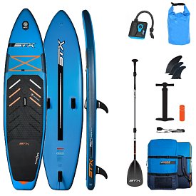 Paddleboard STX HYBRID CRUISER HYBRID FAMILY TEAL/ORANGE - nafukovací