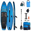Paddleboard STX HYBRID CRUISER HYBRID FAMILY TEAL/ORANGE - nafukovací