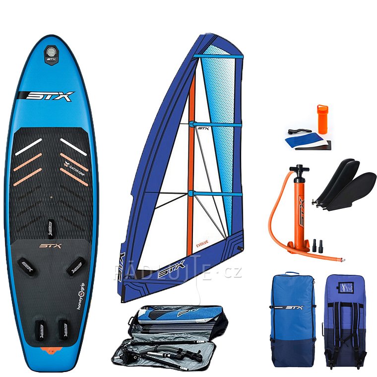 Windsurfing STX iWindsurf WS 280 RS komplet s plachtou - nafukovací windsurfing