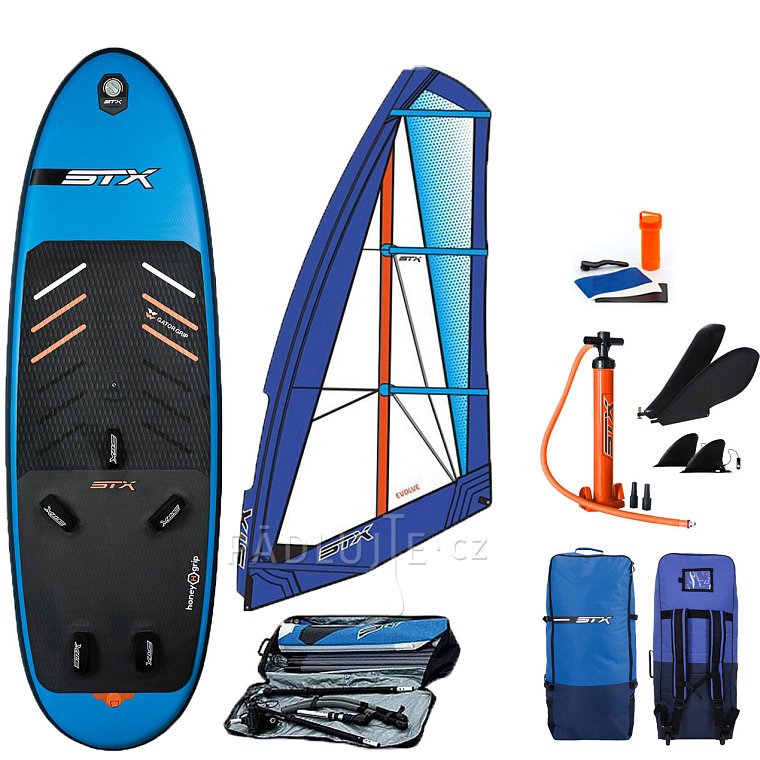 Windsurfing STX iWindsurf WS 285 RS komplet s plachtou - nafukovací windsurfing