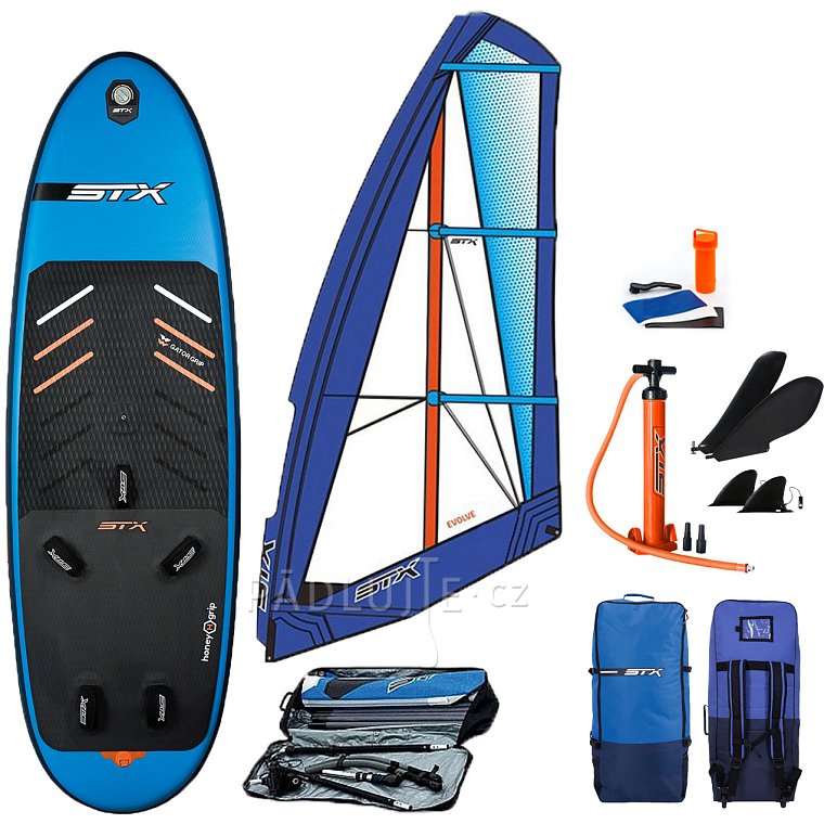 Windsurfing STX iWindsurf WS 285 RS komplet s plachtou - nafukovací windsurfing