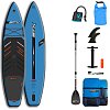 Paddleboard STX WindSUP Hybrid Tourer 11' TEAL/ORANGE - nafukovací