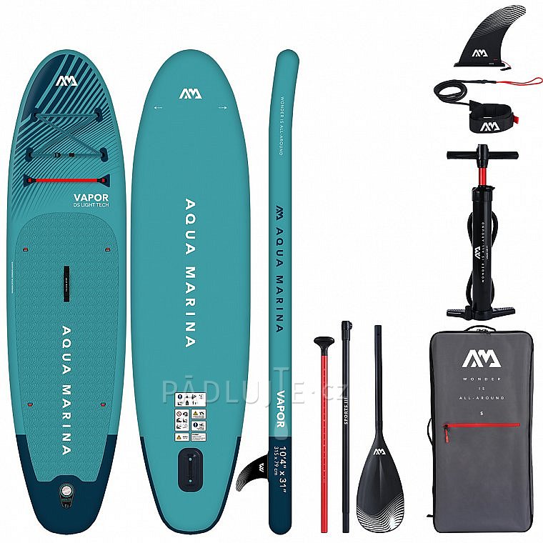 Paddleboard AQUA MARINA VAPOR 10'4 - nafukovací POUŽITÉ ZBOŽÍ