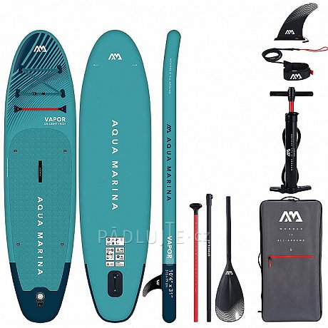 Paddleboard AQUA MARINA VAPOR 10'4 - nafukovací - POUŽITÉ ZBOŽÍ