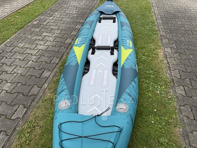 Kajak AQUA MARINA STEAM 412 - nafukovací dvoumístný - varianta: se dvěma pádly