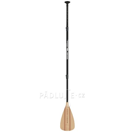 Pádlo RIDEWAVE Kun Bamboo 3-dílné nastavitelné pro paddleboard