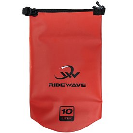 Vodotěsný vak RIDEWAVE 10l červený pro paddleboard