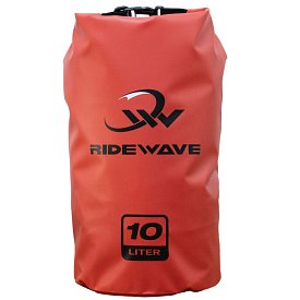 Vodotěsný vak RIDEWAVE 10l červený pro paddleboard