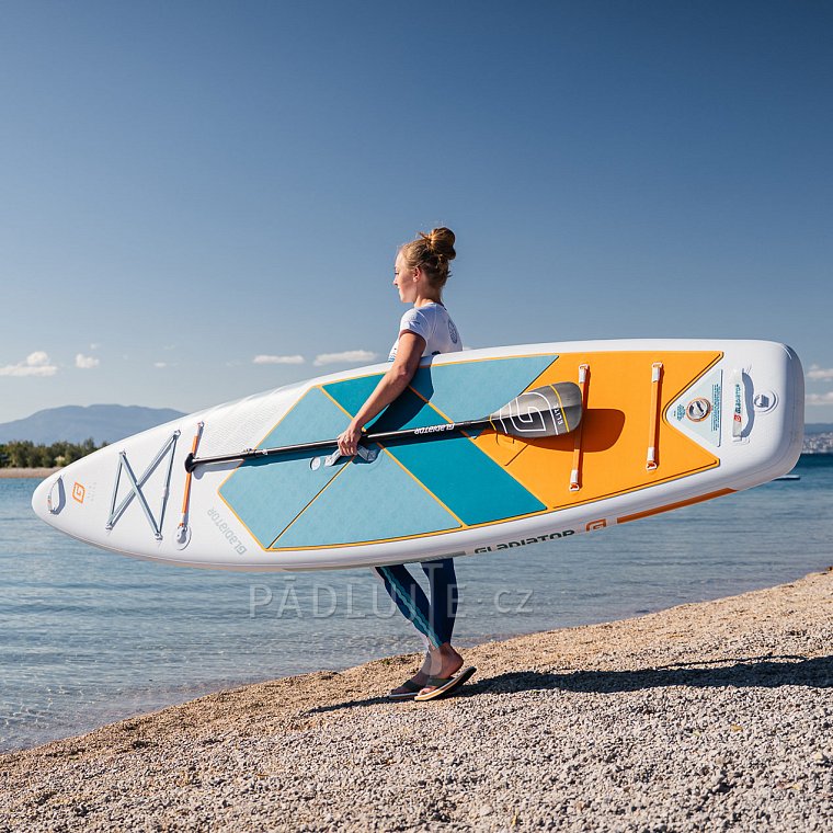 Paddleboard GLADIATOR ELITE 11'2 s karbon pádlem 2026 - nafukovací