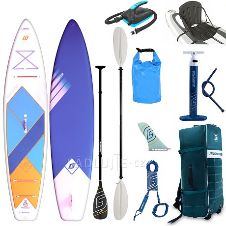 Paddleboard GLADIATOR ELITE 11'2 s karbon pádlem 2026 - nafukovací