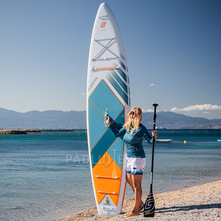 Paddleboard GLADIATOR ELITE 11'4 s karbon pádlem 2026 - nafukovací