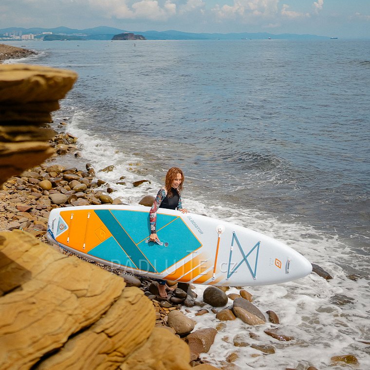 Paddleboard GLADIATOR ELITE 11'4 s karbon pádlem - nafukovací