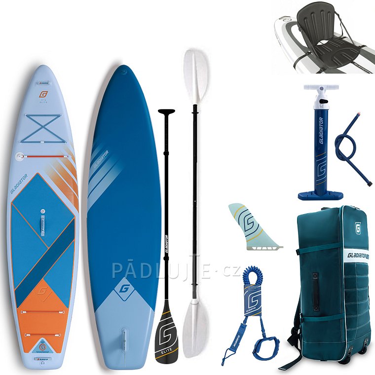 Paddleboard GLADIATOR ELITE  Touring 11'6 s karbon pádlem 2026 - nafukovací