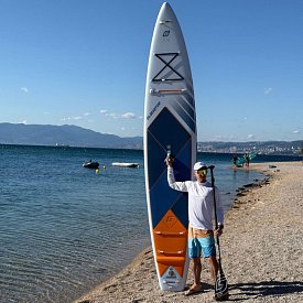 Paddleboard GLADIATOR ELITE 12'6 Light s karbon pádlem 2026 - nafukovací