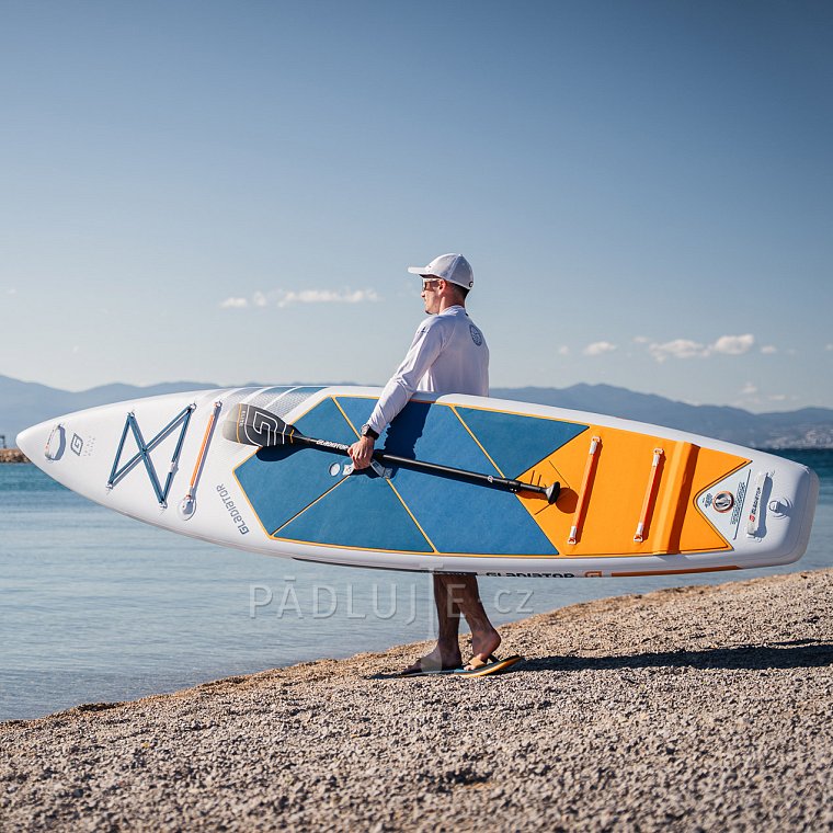 Paddleboard GLADIATOR ELITE 12'6 Light s karbon pádlem 2026 - nafukovací