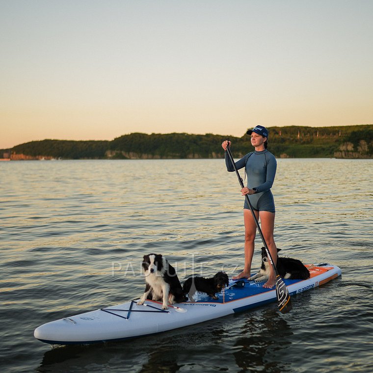 Paddleboard GLADIATOR ELITE 12'6 Touring s karbon pádlem - nafukovací
