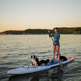 Paddleboard GLADIATOR ELITE 12'6 Touring s karbon pádlem 2026 - nafukovací