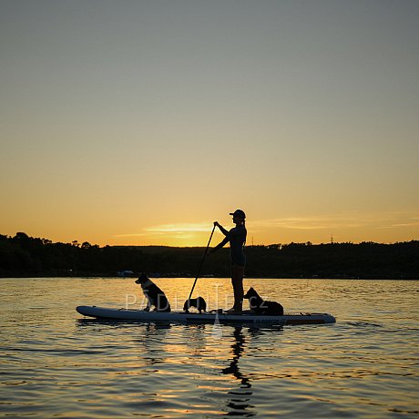 Paddleboard GLADIATOR ELITE 12'6 Touring s karbon pádlem 2026 - nafukovací