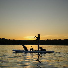 Paddleboard GLADIATOR ELITE 12'6 Touring s karbon pádlem 2026 - nafukovací